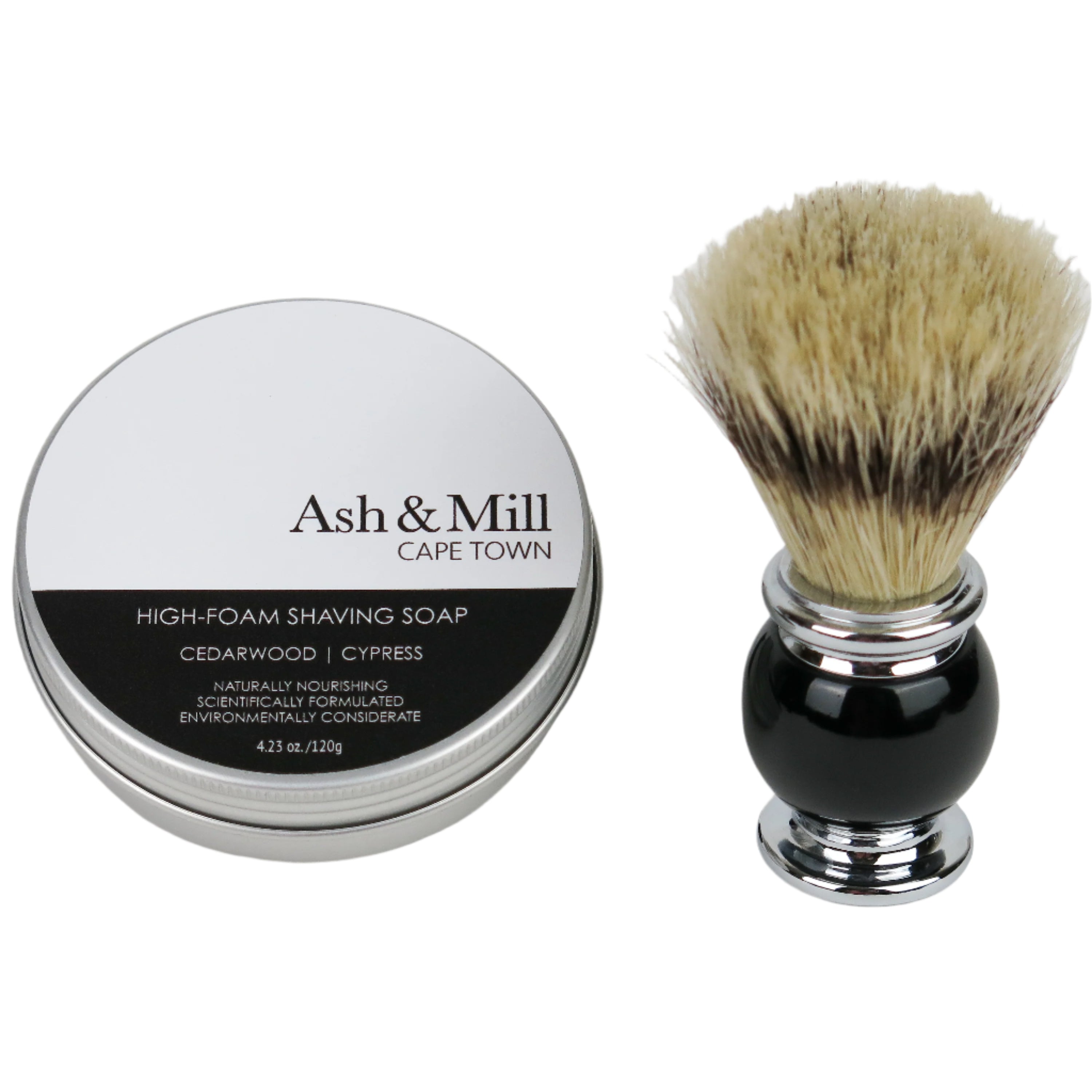Highfoam shaving soap Ash & Mill
